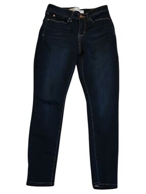 Signature by Levi Strauss Women's Dark Blue Skinny Jeans (#AJEAN16)